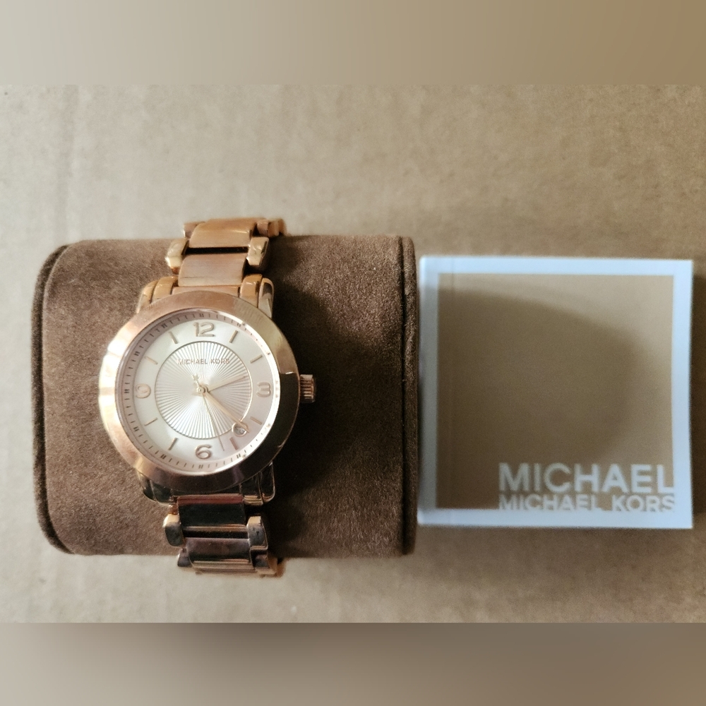 Rose Gold Michael Kors Watch